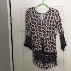 Gorgeous printed romper